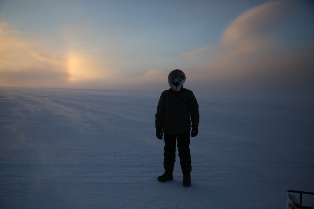 Myself in full arctic clothing.